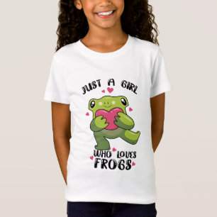 Camiseta Só Uma Garota Que Adora Sapos, Uma Garota Sapo Bon