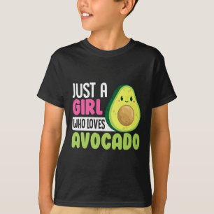 Camiseta Só Uma Garota Que Ama A Comida Engraçada E Saudáve