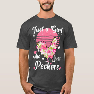 Camiseta Só uma garota que ama bichas Dons de mulheres engr