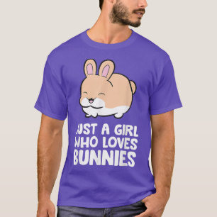 Camiseta Só uma garota que ama "Bunnies Women Bunny Lo"