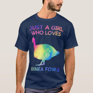Camiseta Só Uma Garota Que Ama Guiné Corta Engraçada Guiné