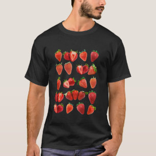 Camiseta Só uma garota que ama morangos, doce amor