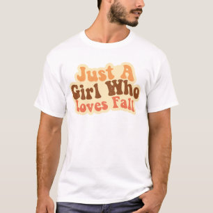 Camiseta Só uma garota que ama o Dia das Bruxas