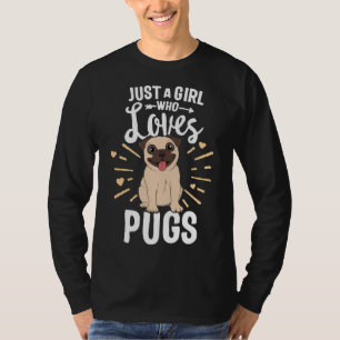 Camiseta Só uma garota que ama o presente para mulheres gar