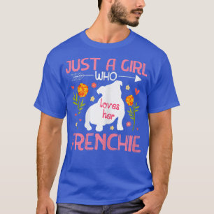 Camiseta Só Uma Garota Que Ama O Seu Malandro Francês