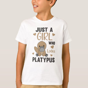 Camiseta Só uma garota que ama os peludos animais doces