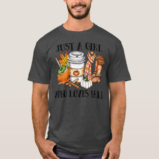 Camiseta Só uma garota que ama queda - as mulheres caem abó