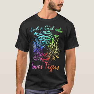 Camiseta SÓ UMA GAROTA QUE AMA TIGERS, O Ritmo Vintage.