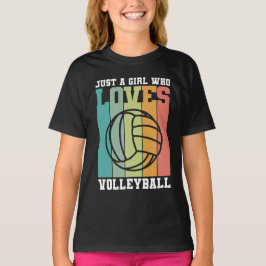 Camiseta Só uma garota que ama vôlei