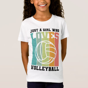 Camiseta Só uma garota que ama vôlei
