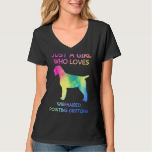 Camiseta Só Uma Menina Que Adora Amarradas Apontando Griffo