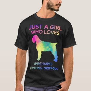 Camiseta Só Uma Menina Que Adora Amarradas Apontando Griffo