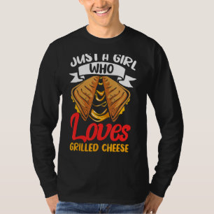 Camiseta Só Uma Menina Que Adora Cheddar Chita Sapatos