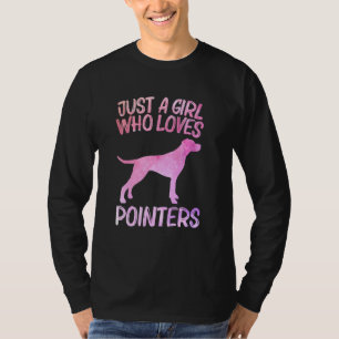 Camiseta Só Uma Menina Que Adora Ponteiros Para Mulheres Ca