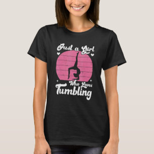 Camiseta Só Uma Menina Que Adora Tumbler Tumbler G