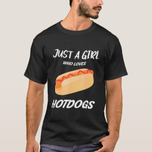 Camiseta Só Uma Menina Que Ama Cachorros Hotacos Corta O Ca