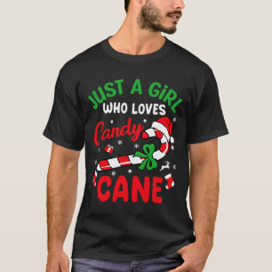 Camiseta Só Uma Menina Que Ama Doces Canais Engraçada X