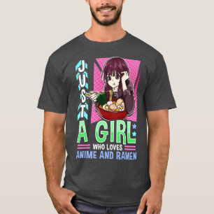 Camiseta Só Uma Menina Que Ama E Arma Engraçada Foodie 3