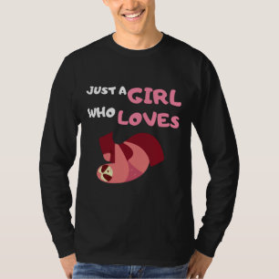 Camiseta Só Uma Menina Que Ama Lúteras Engraçadas
