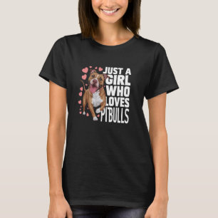Camiseta Só Uma Menina Que Ama O Cachorro Mamão Pequeno