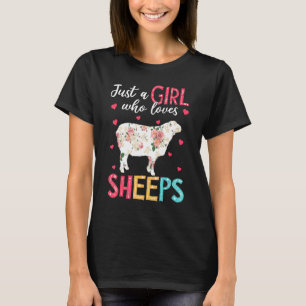 Camiseta Só Uma Menina Que Ama O Farmeiro Floral De Uva