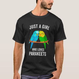 Camiseta Só Uma Menina Que Ama Os Paquetas Que Se Divertem