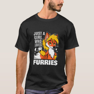 Camiseta Só Uma Menina Que Ama Roupa De Furto Fox Fox