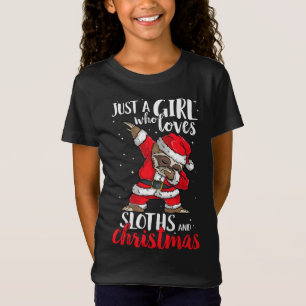 Camiseta Só Uma Menina Que Ama Uma Mulher Bonita De Natal