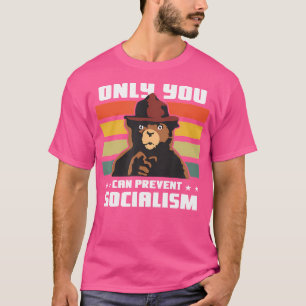 Camiseta Só Você Pode Impedir Que O Socialismo Acusasse O V