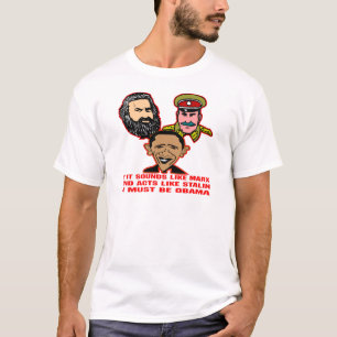 Camiseta Soa como Marx que os atos como Stalin devem ser