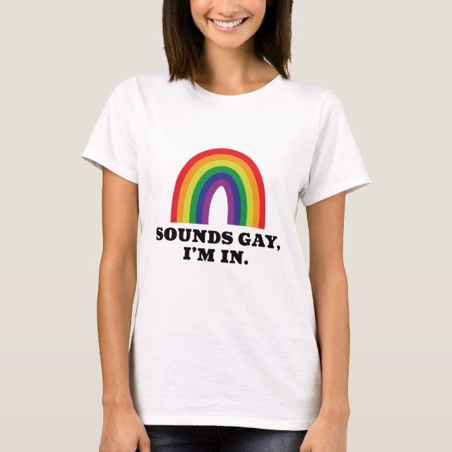 Camiseta Soa Gay, estou dentro (Frente)