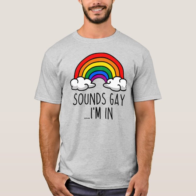 CAMISETA SOA GAY, ESTOU DENTRO (Frente)