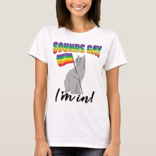 Camiseta Soa Gay, estou em Gato