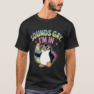 Camiseta Soa Gay, estou no Design do Mês do Orgulho - Pingu