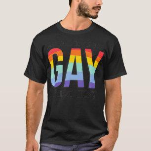 Camiseta Soa Gay, estou no Engraçado LGBTQ+, citando Rainbo