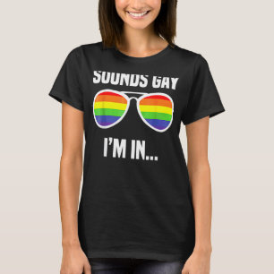 Camiseta Soa Gay, estou no Lgbt Pride.