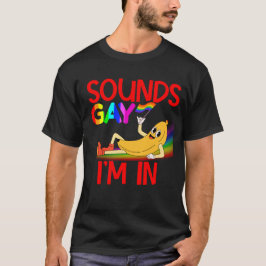 Camiseta Soa Gay, estou no Orgulho Banana