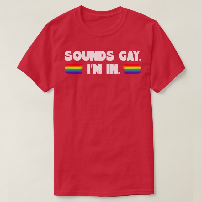 Camiseta Soa Gay Im In (Frente do Design)