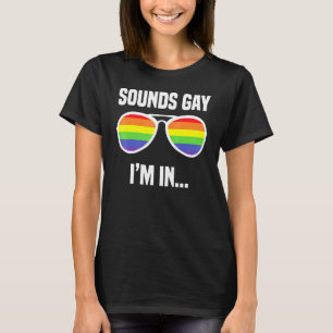 Camiseta Soa Gay Im No Arco-Íris Óculos Lgbt Orgulho 3