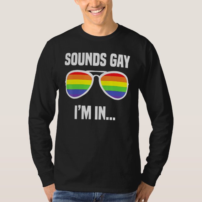 Camiseta Soa Gay Im No Arco-Íris Óculos Lgbt Orgulho 3 (Frente)
