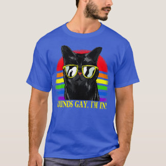 Camiseta Soa Gay Im No Mês LGBT Do Orgulho Gato