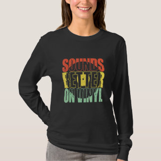 Camiseta Soa Melhor Nos Coletores De Registro De Vinil Nost