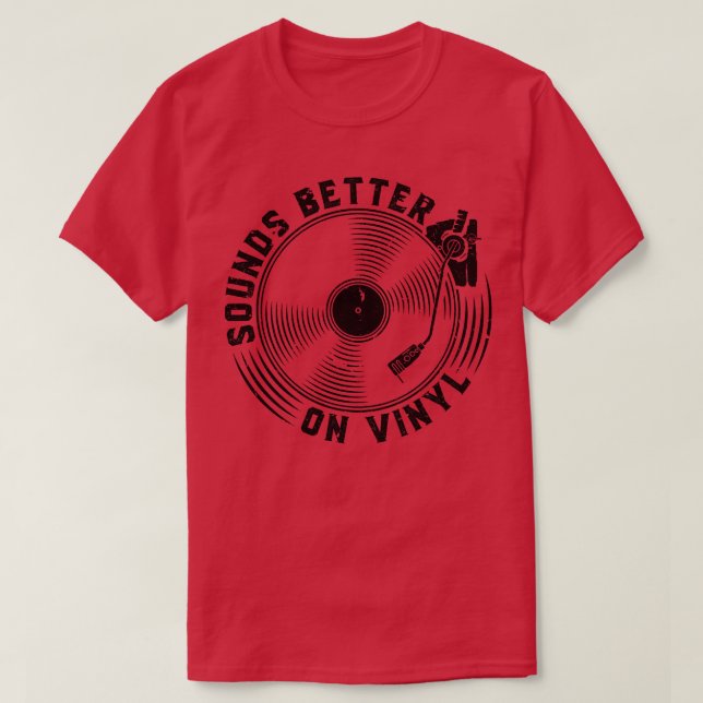 Camiseta Soa Melhor Nos Registros De Vinil 1 (Frente do Design)