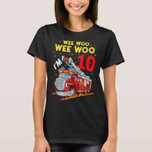 Camiseta Soa o alarme, sou o "Aniversário de 10"