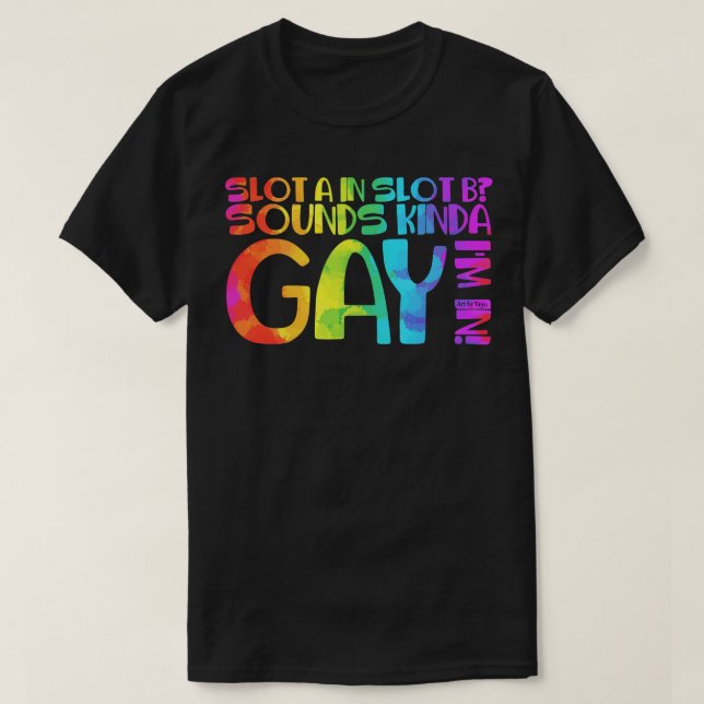 Camiseta Soa tipo Gay (Frente do Design)