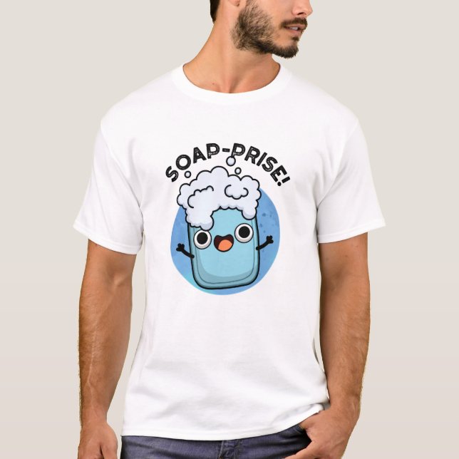 Camiseta Soap-Prêmio Funny Surpresa Soap Pun (Frente)