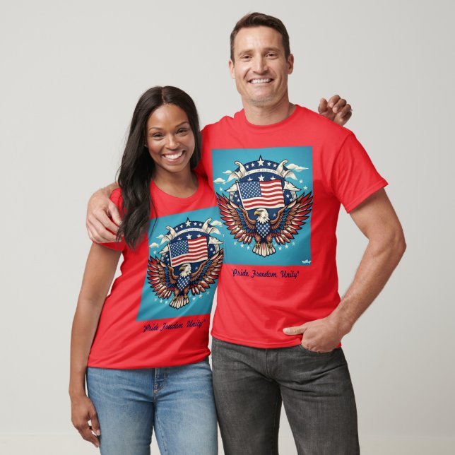 Camiseta "Soar da Liberdade" (Unissex)