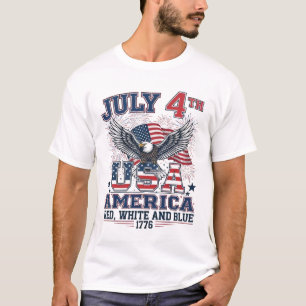 Camiseta Soares da liberdade - Águia majestosa careca 4 de
