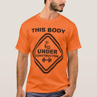 Camiseta Sob a construção