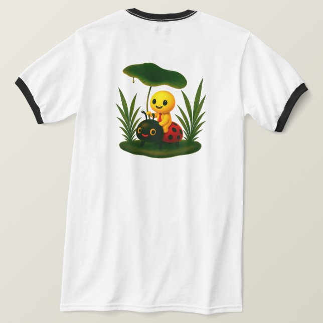 Camiseta Sob a Copa Verde (Verso do Design)